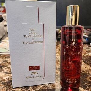 Red Zara Temptation and Sandalwood Extrait De Parfum